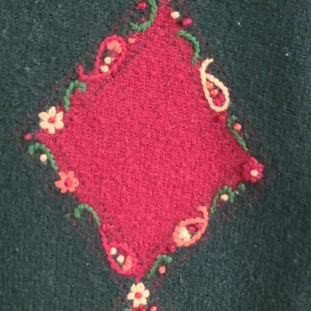 Tabi International Vintage Wool Vest, L - Picture 9 of 10